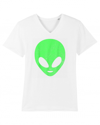 Alien Head Costume White