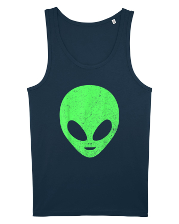 Alien Head Costume Navy