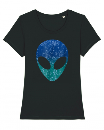 Alien Head Costume Black