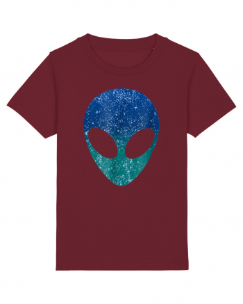 Alien Head Costume Burgundy