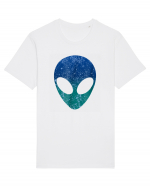 Alien Head Costume Tricou mânecă scurtă Unisex Rocker