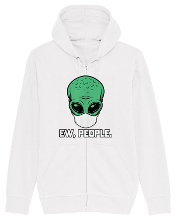 Alien Head With Face Mask Ew People White
