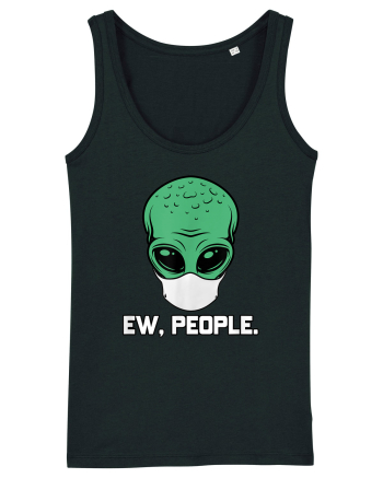 Alien Head With Face Mask Ew People Black