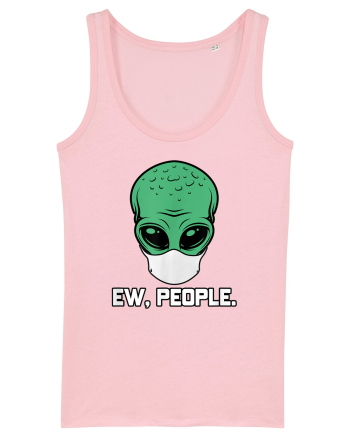 Alien Head With Face Mask Ew People Cotton Pink