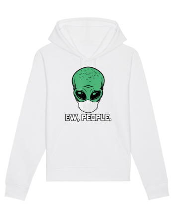 Alien Head With Face Mask Ew People White