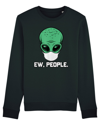 Alien Head With Face Mask Ew People Black