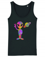 Alien Hippie Saturn Silhouette Maiou Damă Dreamer