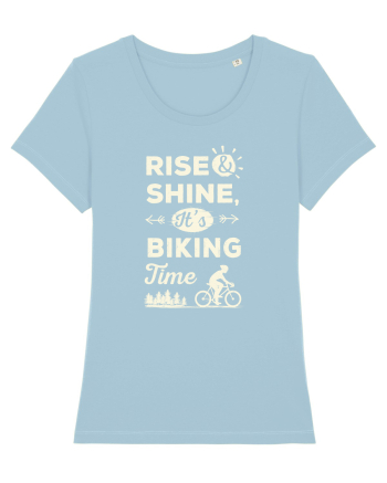 Rise and Shine BIKING Time Sky Blue