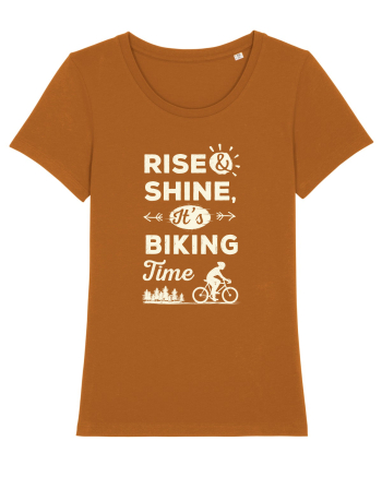 Rise and Shine BIKING Time Roasted Orange