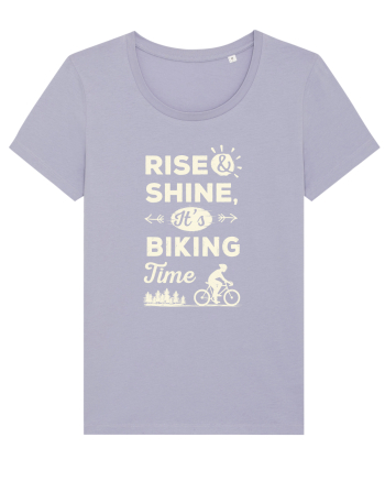 Rise and Shine BIKING Time Lavender
