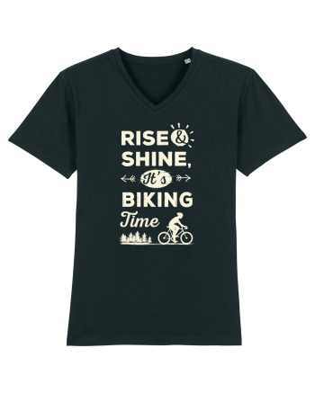 Rise and Shine BIKING Time Black