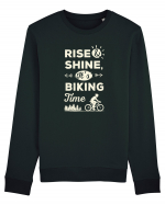 Rise and Shine BIKING Time Bluză mânecă lungă Unisex Rise