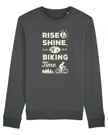 Rise and Shine BIKING Time Anthracite