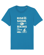 Rise and Shine BIKING Time Tricou mânecă scurtă Unisex Rocker