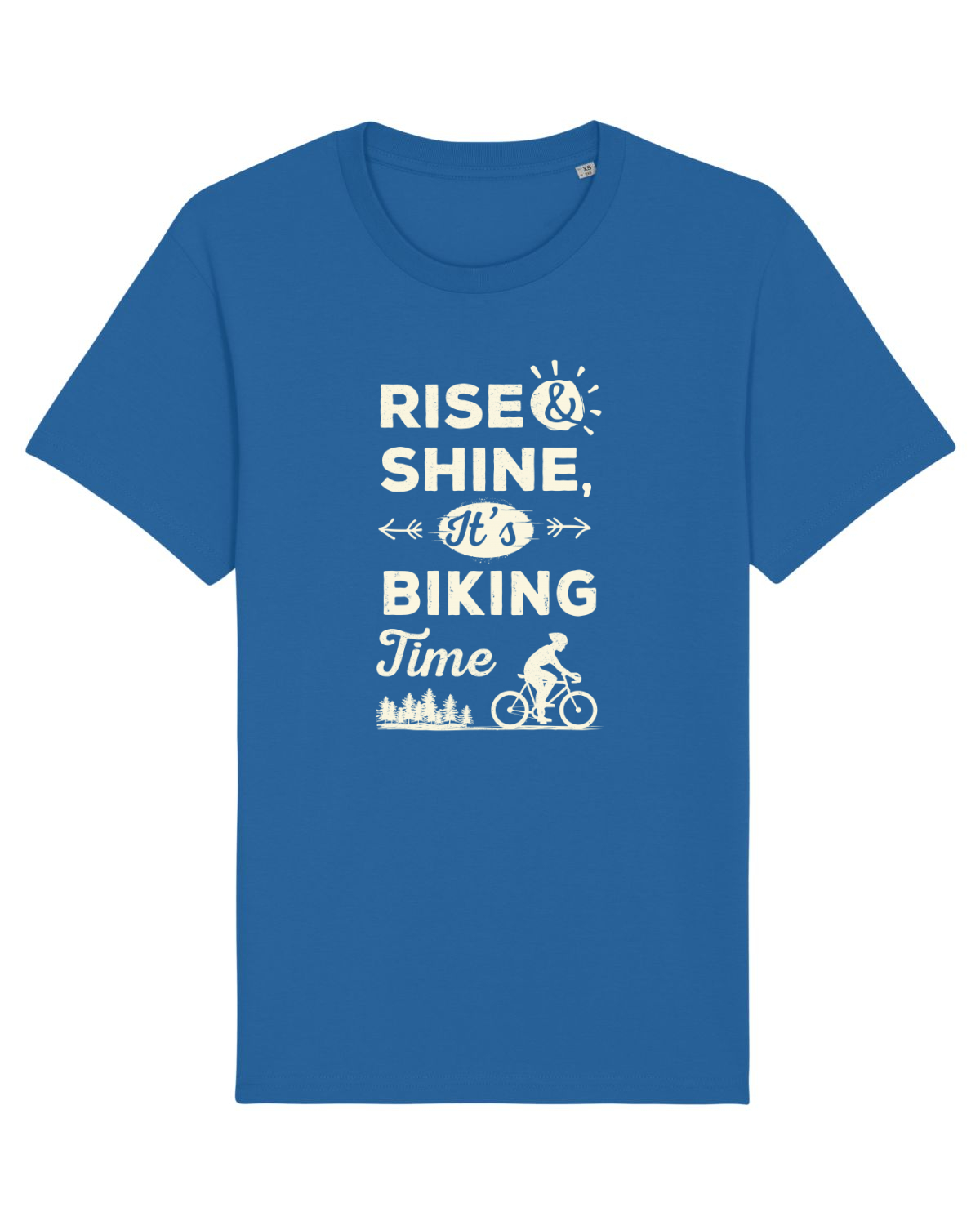 Tricou mânecă scurtă Unisex Rocker Royal Blue