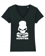 Alien Hunter Tricou mânecă scurtă guler V Damă Evoker