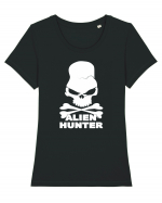 Alien Hunter Tricou mânecă scurtă guler larg fitted Damă Expresser