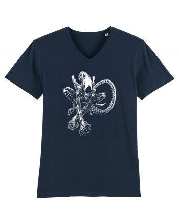 Alien Xenomorph Illustration French Navy