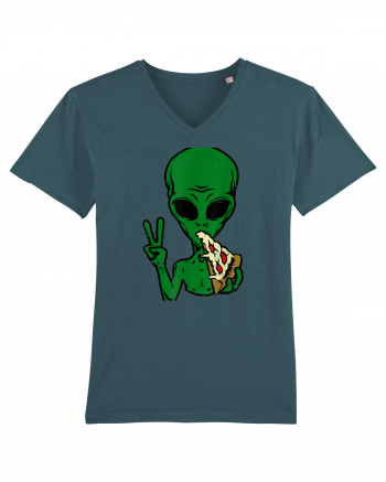 Alien Pizza Eating Stargazer