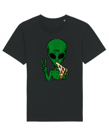 Alien Pizza Eating Black