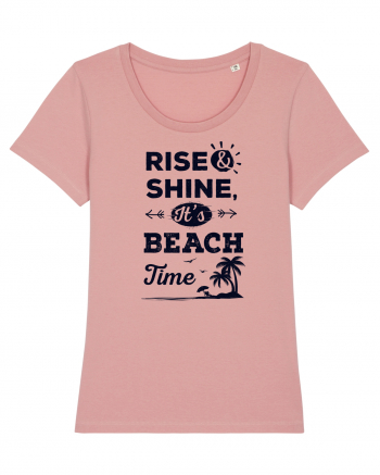 Rise and Shine It's BEACH Time Canyon Pink