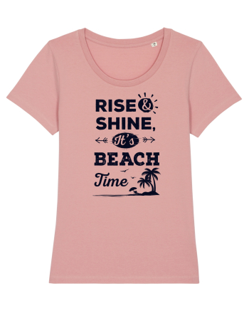 Rise and Shine It's BEACH Time Canyon Pink