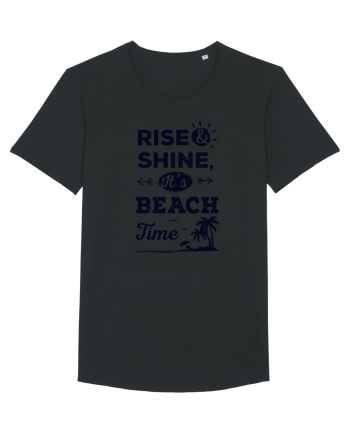 Rise and Shine It's BEACH Time Black