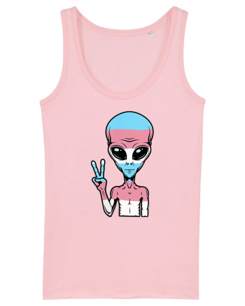 Alien Pride LGBT Support Cotton Pink