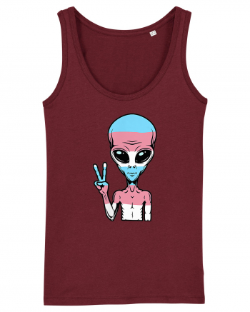 Alien Pride LGBT Support Burgundy