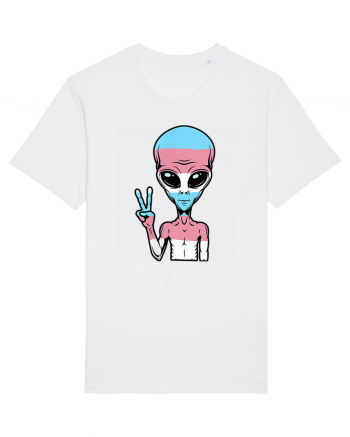 Alien Pride LGBT Support White