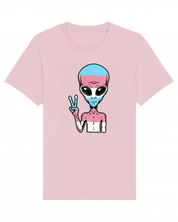 Alien Pride LGBT Support Cotton Pink