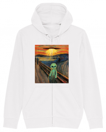 Alien Scream Painting White