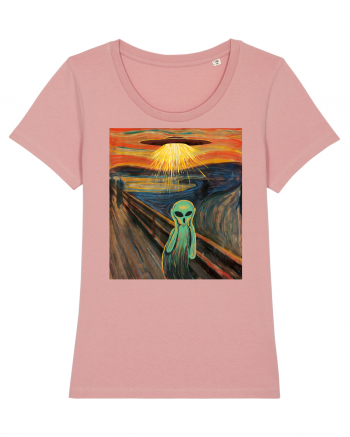 Alien Scream Painting Canyon Pink