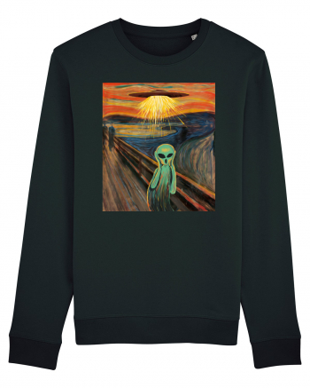 Alien Scream Painting Black