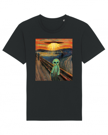 Alien Scream Painting Black