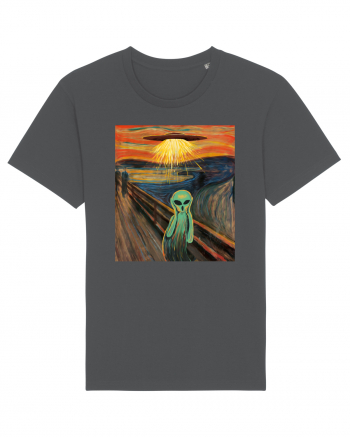 Alien Scream Painting Anthracite