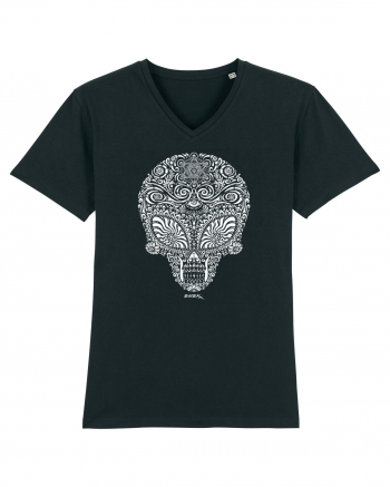 Alien Skull Black