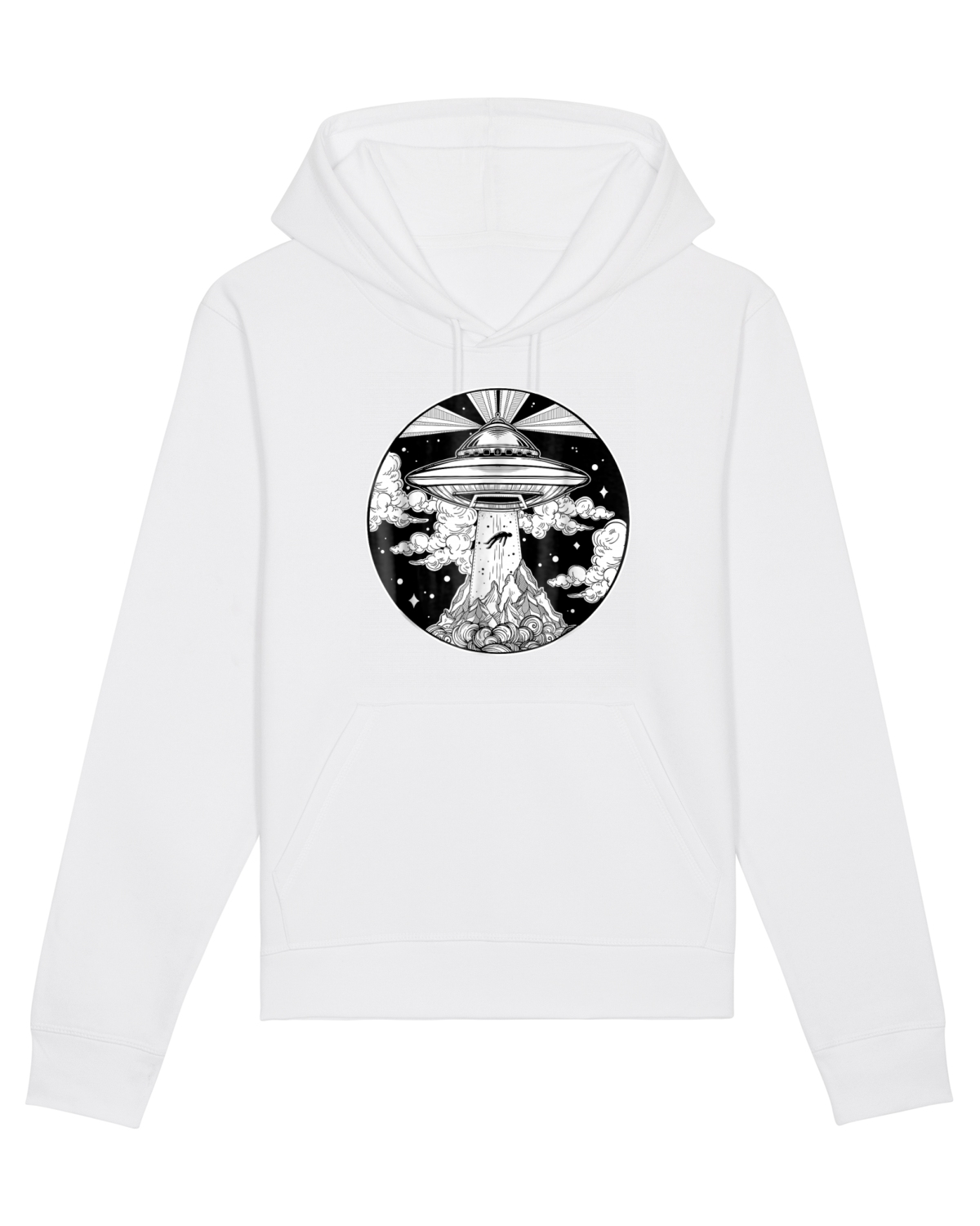 Hanorac Unisex Drummer White