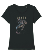 Alien Species Tricou mânecă scurtă guler larg fitted Damă Expresser