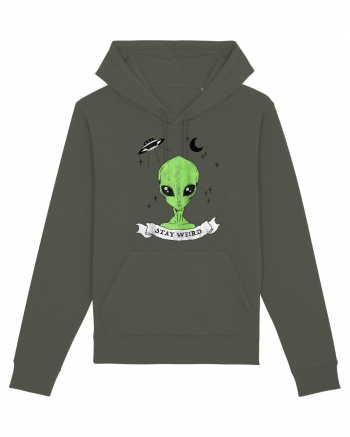 Alien Stay Weird Khaki