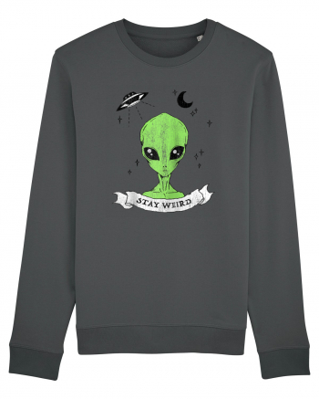 Alien Stay Weird Anthracite