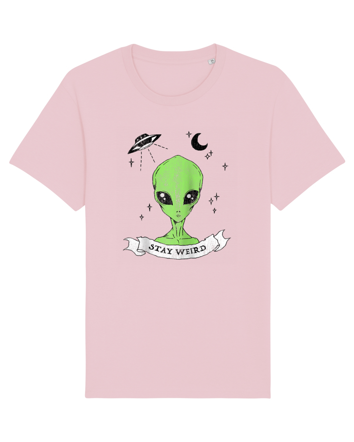 Tricou mânecă scurtă Unisex Rocker Cotton Pink