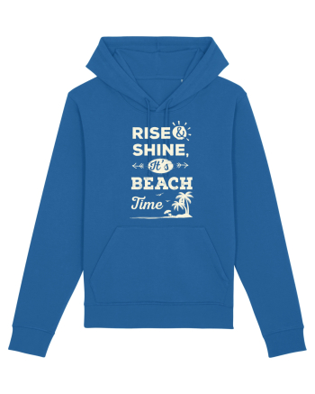 Rise and Shine It's BEACH Time Royal Blue