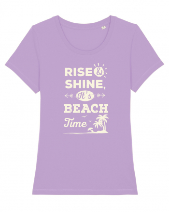 Rise and Shine It's BEACH Time Lavender Dawn