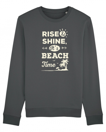 Rise and Shine It's BEACH Time Anthracite