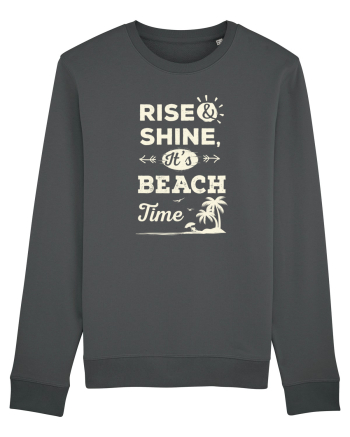 Rise and Shine It's BEACH Time Anthracite