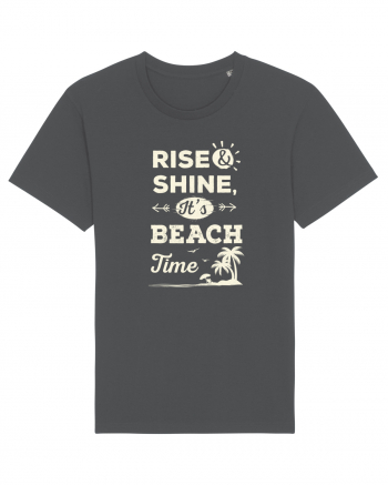 Rise and Shine It's BEACH Time Anthracite