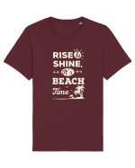 Rise and Shine It's BEACH Time Tricou mânecă scurtă Unisex Rocker