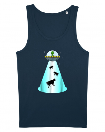 Alien UFO Cow Abduction Navy