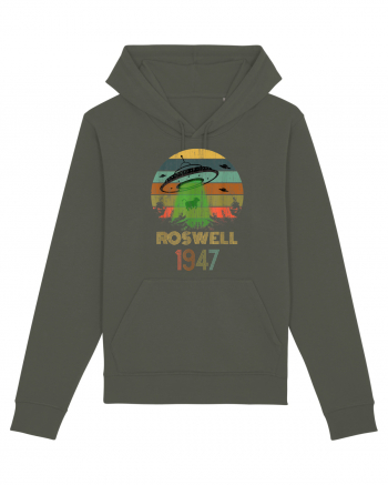 Alien UFO Abduction Roswell 1947 Khaki